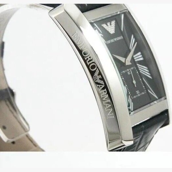 RECTANGULAR BLACK DIAL WATCH - Image 5