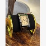 RECTANGULAR BEIGE DIAL WATCH - Image 3