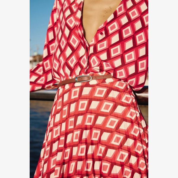 GEOMETRIC PRINT SHIRT - Image 4