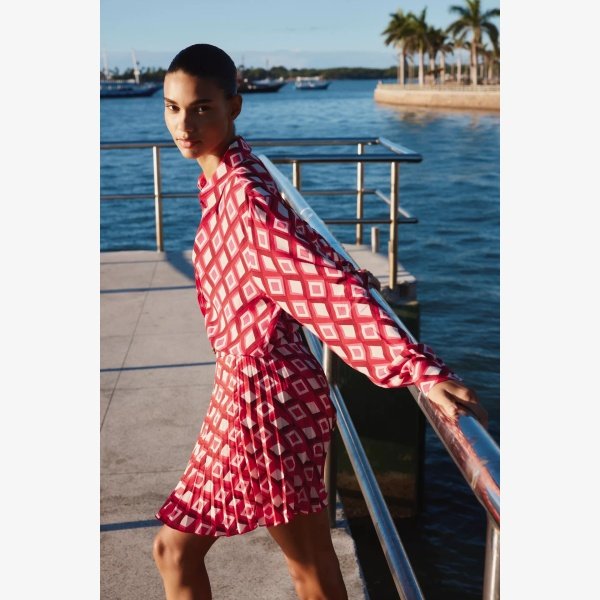 GEOMETRIC PRINT SHIRT - Image 2
