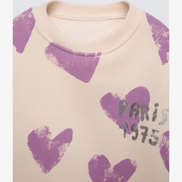 SPARKLY PRINT SWEATSHIRT - Image 4