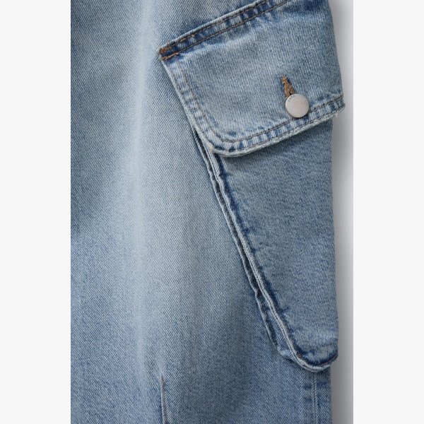 CARGO JEANS WITH POCKETS - Image 3