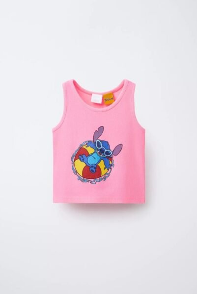 LILO & STITCH © DISNEY RIBBED VEST TOP - Image 1