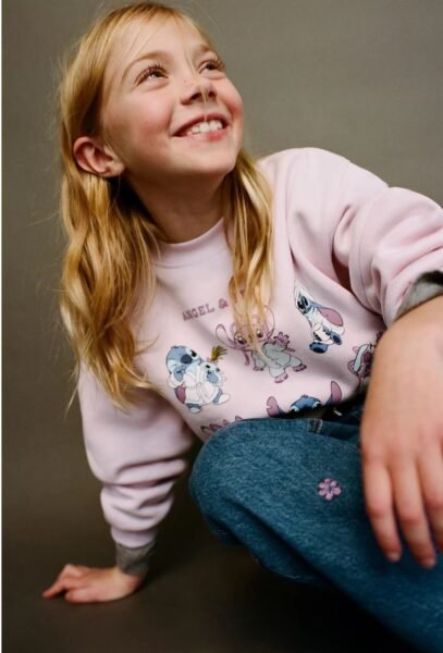 STITCH & ANGEL DISNEY SWEATSHIRT - Image 5