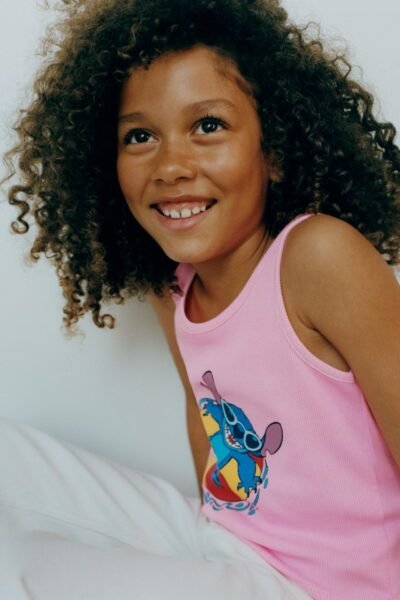LILO & STITCH © DISNEY RIBBED VEST TOP - Image 6