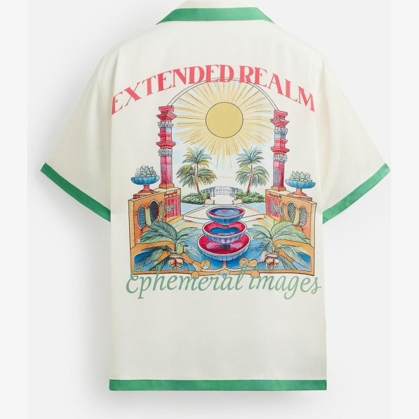 CONTRAST STRIPE SATIN SHIRT - Image 7