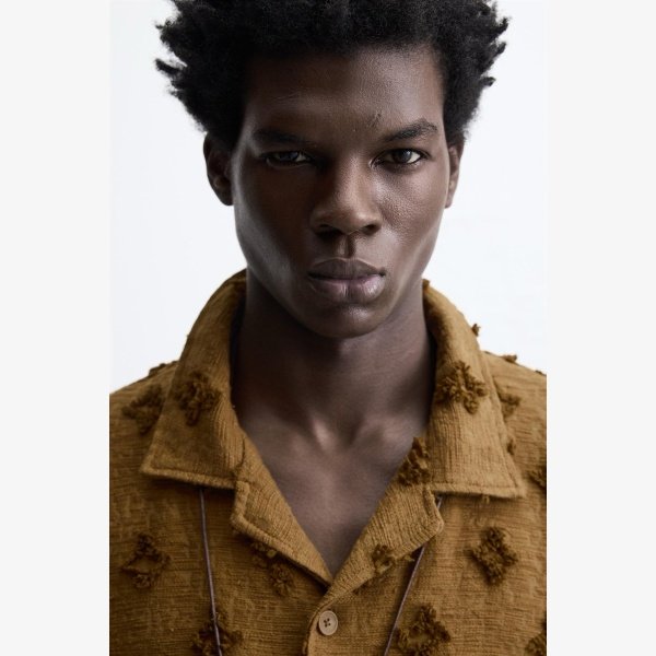 TEXTURED JACQUARD SHIRT - Image 6