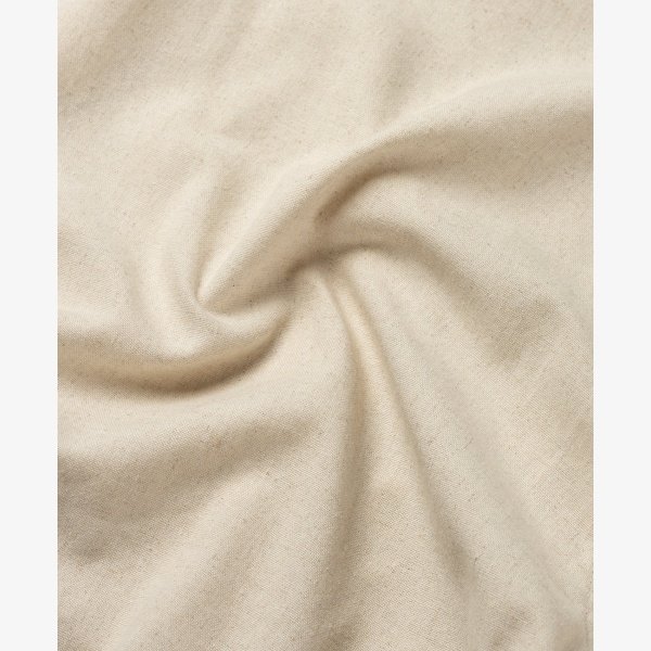 BEIGE LINEN CARGO PANTS - Image 3