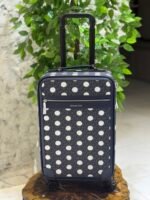 SMALL POLKA DOT SIGNATURE LOGO SUITCASE