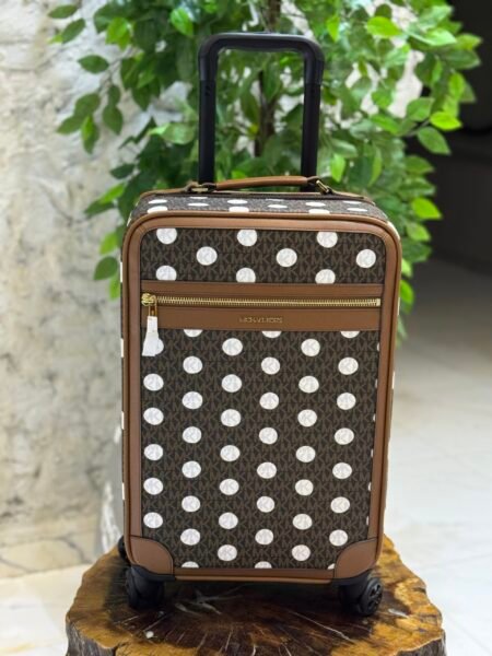 SMALL POLKA DOT SIGNATURE LOGO SUITCASE - Image 1