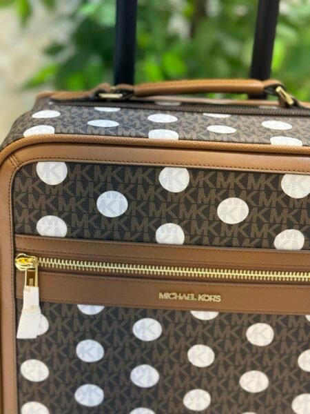 SMALL POLKA DOT SIGNATURE LOGO SUITCASE - Image 8