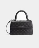 BLACK MERU MINI EMB MONOGRAM BAG - Image 3