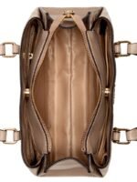 GUESS AENGUS LOGO SATCHEL-BROWN - Image 4