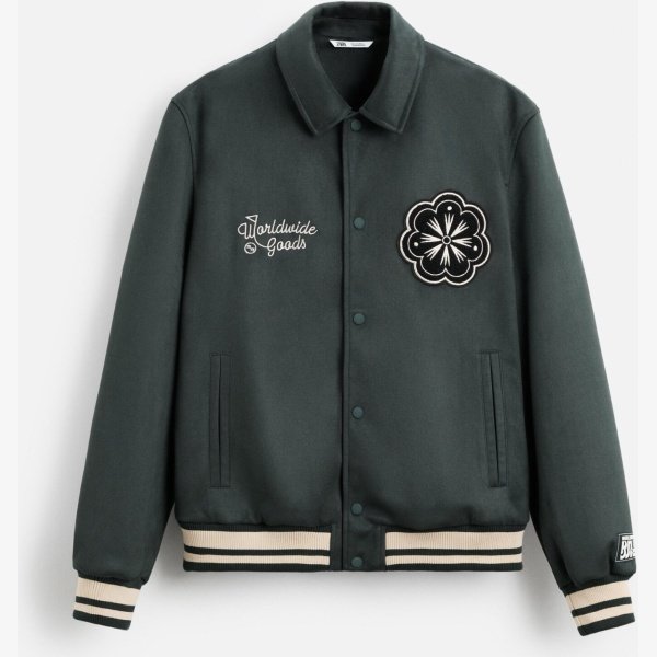ZARA SUEDE  JACKET - Image 1