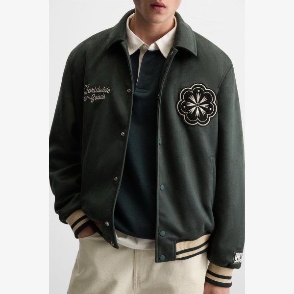 ZARA SUEDE  JACKET - Image 3