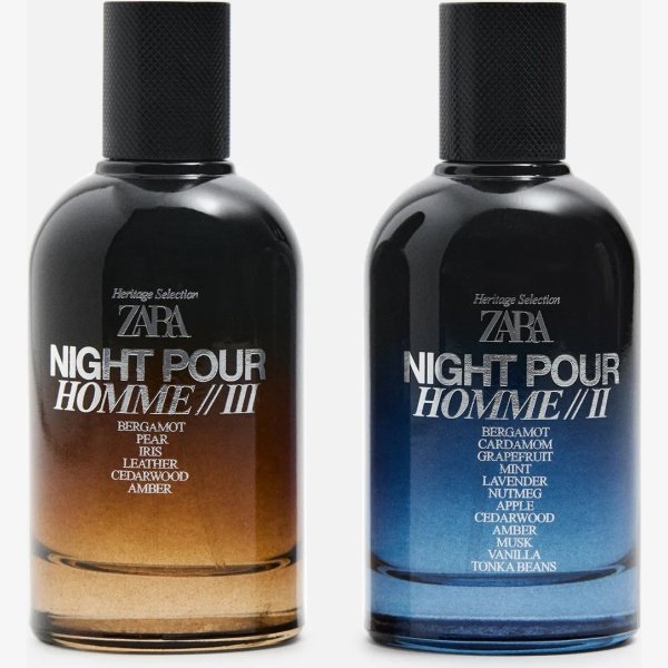 NIGHT POUR HOMME II + III EDP 2 X 100ML - Image 1