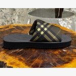 BURBERRY CHECK TREK SLIDES - Image 2
