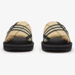 BURBERRY CHECK TREK SLIDES - Image 3