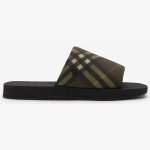 BURBERRY CHECK TREK SLIDES - Image 3