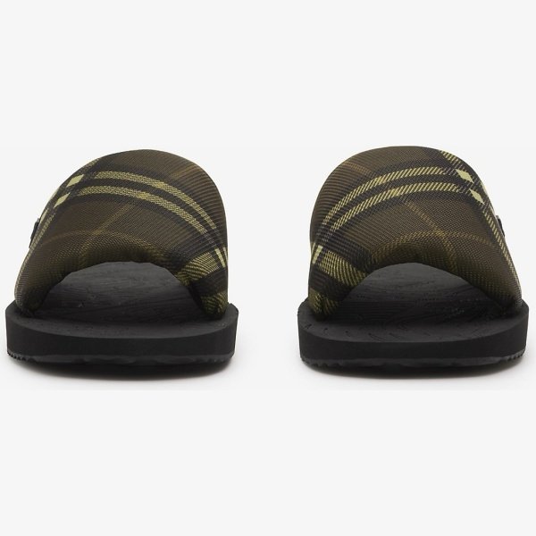 BURBERRY CHECK TREK SLIDES - Image 2