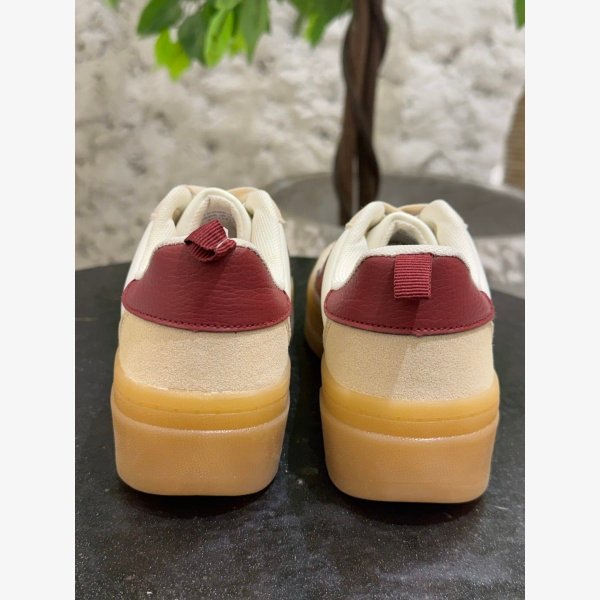 CHUNKY GUM SOLE LOW-TOP TRAINERS - Image 6