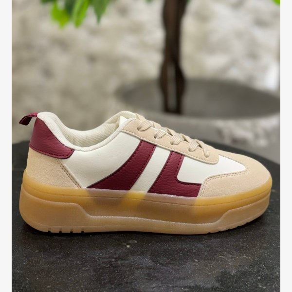 CHUNKY GUM SOLE LOW-TOP TRAINERS - Image 5