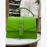 Greenwich Medium Saffiano Leather Satchel