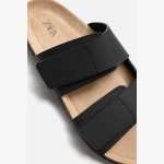 RUBBERIZED DOUBLE-STRAP SANDALS - Image 4