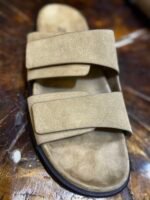 DOUBLE STRAP LEATHER SANDALS - Image 4