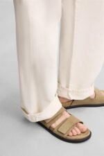 DOUBLE STRAP LEATHER SANDALS - Image 3