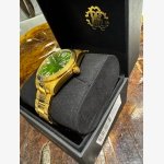 ROBERTO CAVLLI MEN’S CLASSIC GREEN DIAL WATCH - Image 2