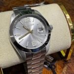 ROBERTO CAVLLI MEN’S CLASSIC SILVER DIAL WATCH