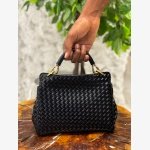 LUCIA CLASS TOP HANDLE WOVEN BAG - Image 4