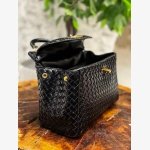 LUCIA CLASS TOP HANDLE WOVEN BAG - Image 5