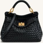 LUCIA CLASS TOP HANDLE WOVEN BAG - Image 2