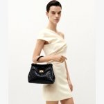LUCIA CLASS TOP HANDLE WOVEN BAG - Image 6