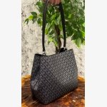 PRATT MEDIUM SIGNATURE LOGO AND METALLIC SHOULDER BAG - Image 5