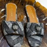 KENSINGTON DENIM FLAT SANDAL