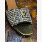 KURT KEIGER LONDON SILVER BRIXTON FLAT SANDALS - Image 5