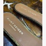 KURT KEIGER LONDON SILVER BRIXTON FLAT SANDALS - Image 3