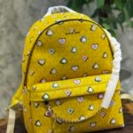 SLATER MEDIUM PRINTED SIGNATURE LOGO BACKPACK