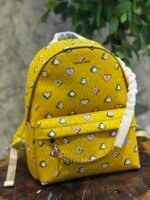 SLATER MEDIUM PRINTED SIGNATURE LOGO BACKPACK