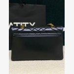 Kurt Geiger London Brixton Quilted Lock Bag in black - Image 5