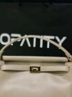 JW PEI Carmen Top Handle Bag in the color Apricot. - Image 3