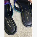 Kurt Geiger London Kensington T-Bar Sandal, a signature style known for its vibrant metallic design and iconic embellishments. - Image 6