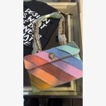 KURT GEIGER LONDON - MINI DENIM KENSINGTON BAG - Image 5