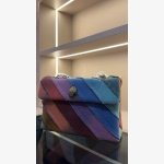 KURT GEIGER LONDON - MINI DENIM KENSINGTON BAG - Image 4