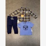 Boys place check shirt - Image 2