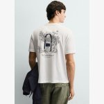 CONTRAST PRINT T-SHIRT - Image 3