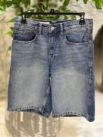 BAGGY FIT DENIM BERMUDA SHORTS